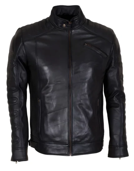 motorcycle leather jacket