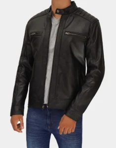 luis men black cafe jackets