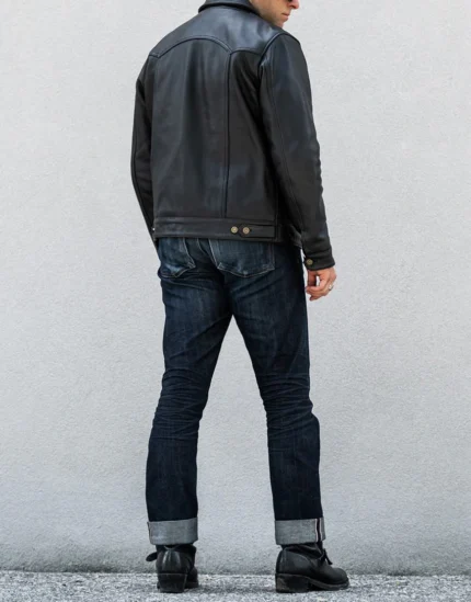 GL's Jackknife Black Leather Jacket