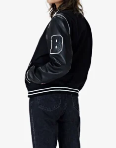 Boda Varsity Leather Jacket by GL