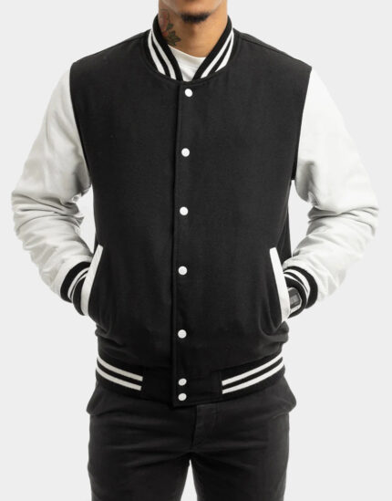 Jude Varsity Jacket by Gloss leather for men