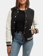 sarah women varsity jacket