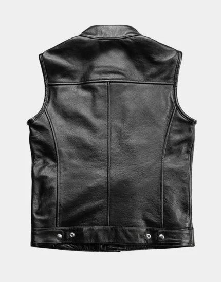 SOA Motorcycle Genuine Leather Vest by GL