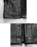 SOA Motorcycle Genuine Leather Vest For Men