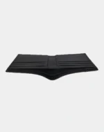 Gloss leather's Deft Black & Red Wallet for men