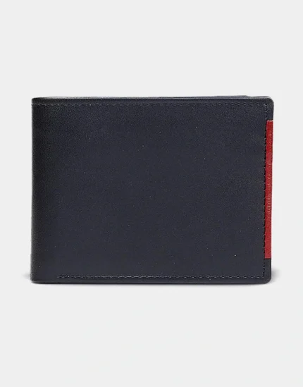 Gloss Leather’s Minimal Wallet - Sleek Black Design for boys