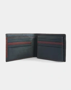 Gloss Leather's Shelby & Thomas Soft Milled Wallet black color