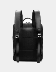 Genuine Leather Laptop Luxury Black Backpack