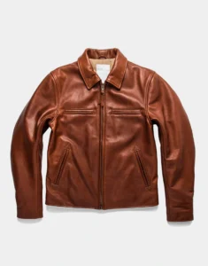 Brown Moto biker Jacket for Men