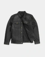 black driggs leather jacket