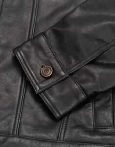 Driggs black leather jackets for boys