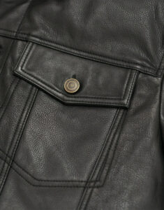 Driggs black leather jackets for men