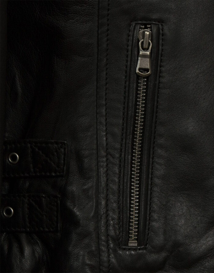 Emma black leather jackets
