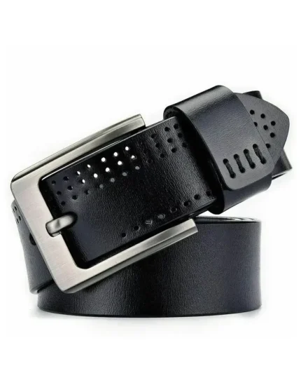 man leather black belts