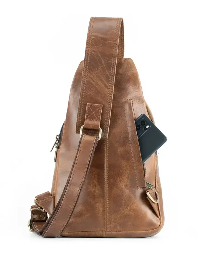 brown cross body bag