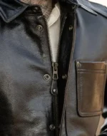 Men Vanguard Leather Jacket by Gloss Leather