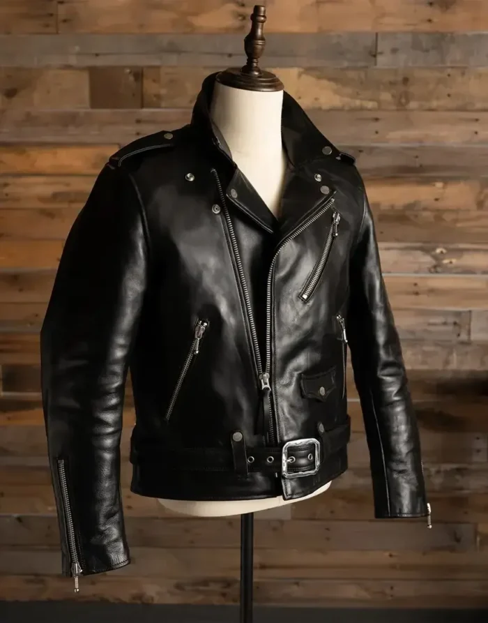 Tombstone Black Leather Jacket