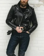 Tombstone Black Leather Jacket