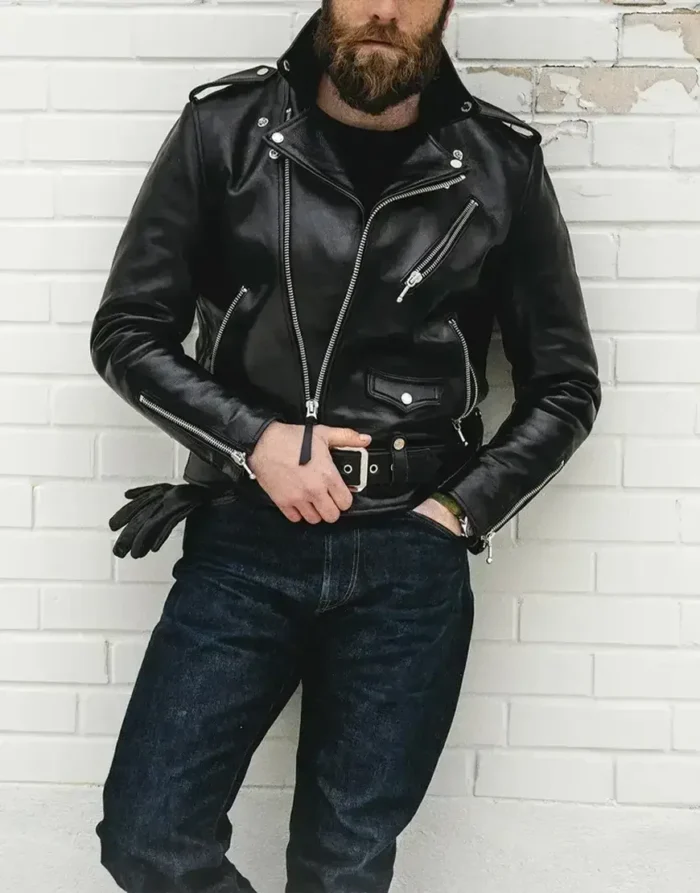 Tombstone Black Leather Jacket