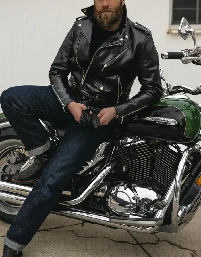 Tombstone Black Leather Jacket