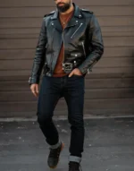 Tombstone Black Leather Jacket