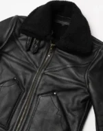 Grimshaw Black Leather Jacket