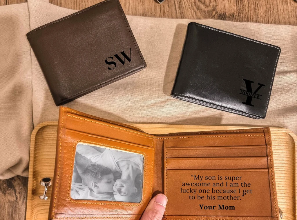 Personalized Leather Wallet The Perfect Blend of Style, Functionality & Sentiment