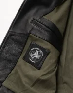 Nova Double Rider Black Leather Jacket