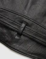 Nova Double Rider Black Leather Jacket