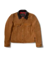 Full-Grain Brown Cowhide Leather Jacket