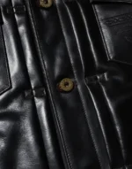 The Convoy 25 Black Leather Jacket