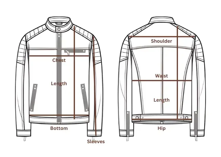 Measurement Size Guide For Men and Women
