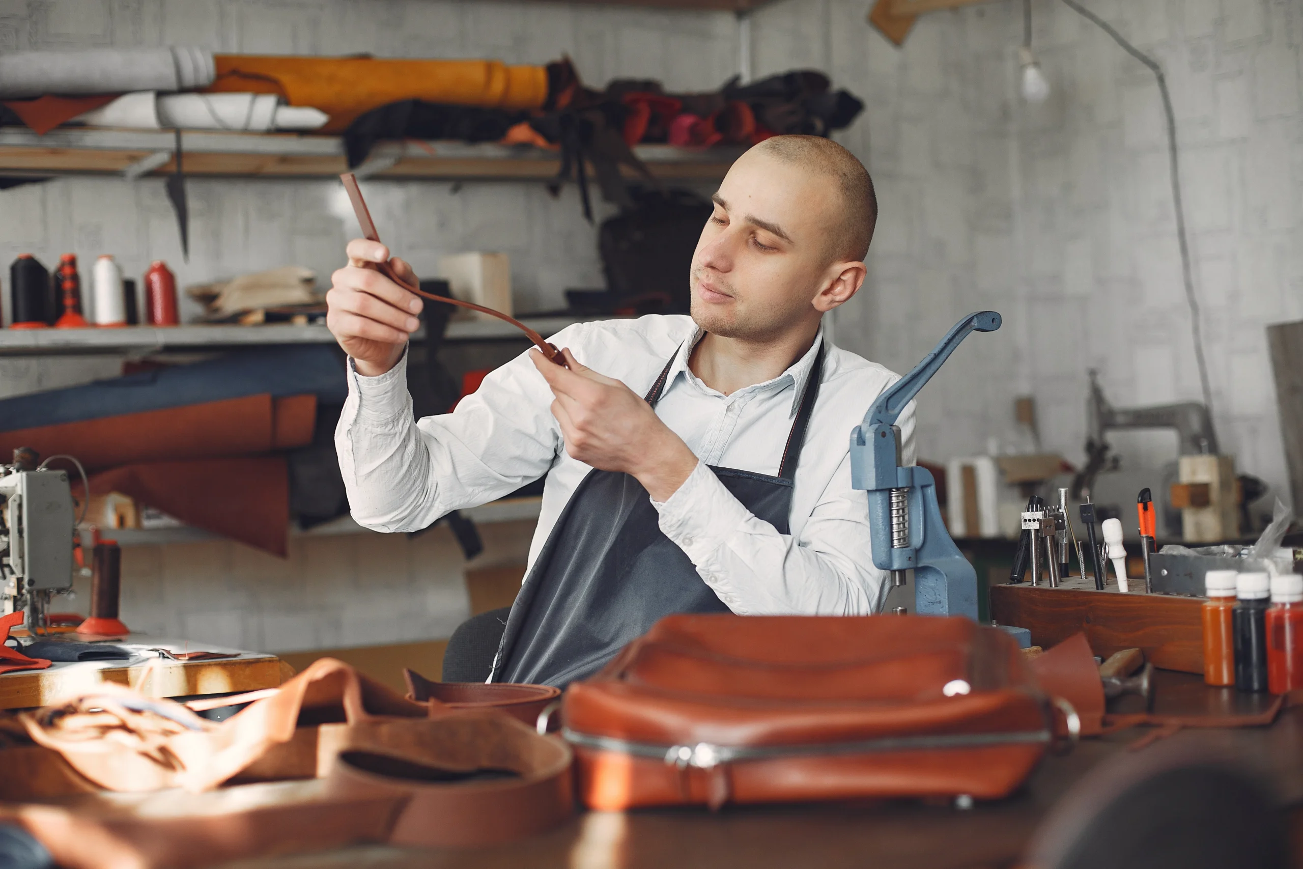 Leather Accessories for Men & Women