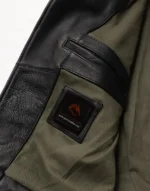 Nova Double Rider Black Leather Jacket