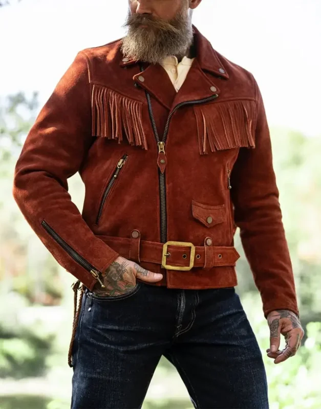 Ranger Copperhide Leather Jacket Gloss